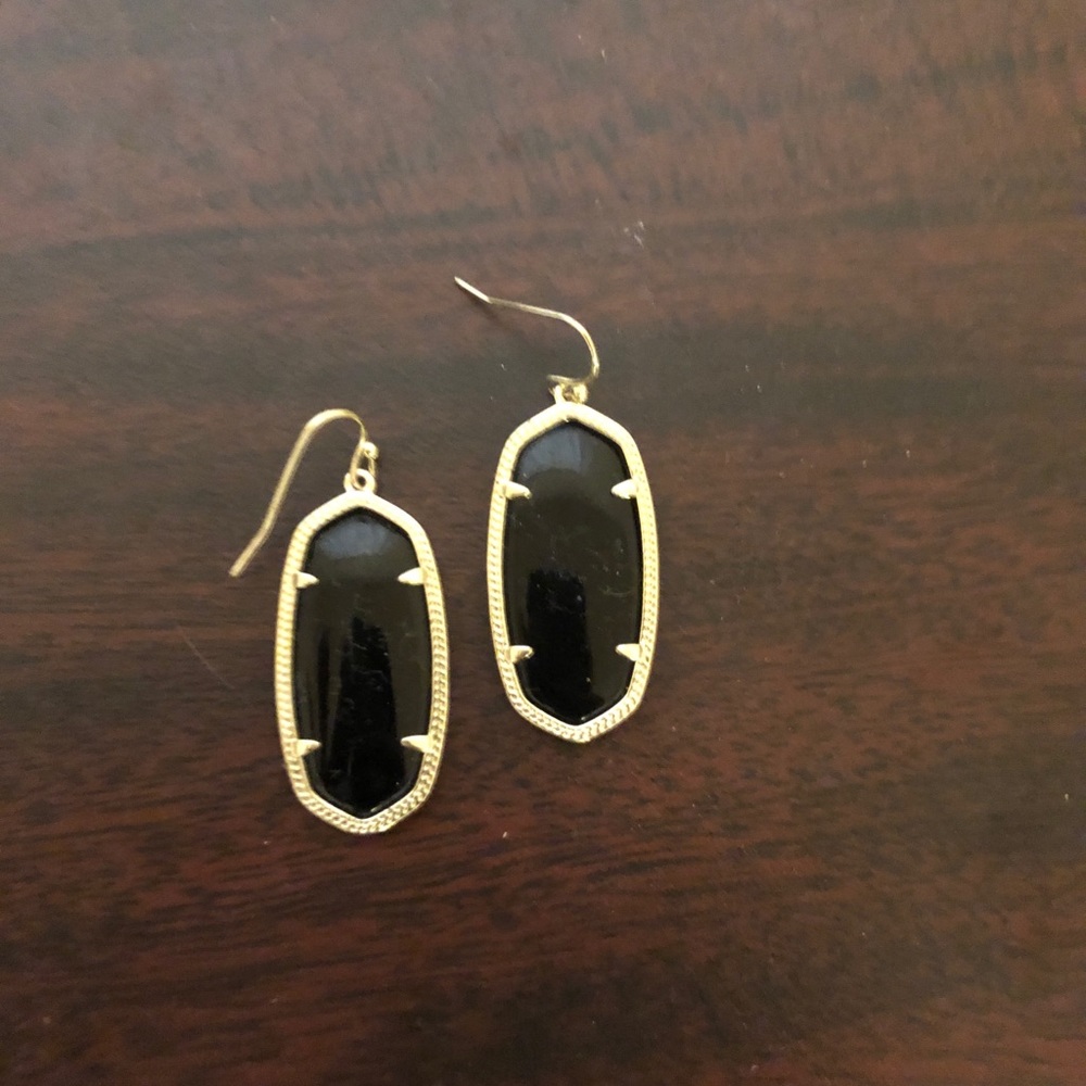 Black and gold Kendra Scott